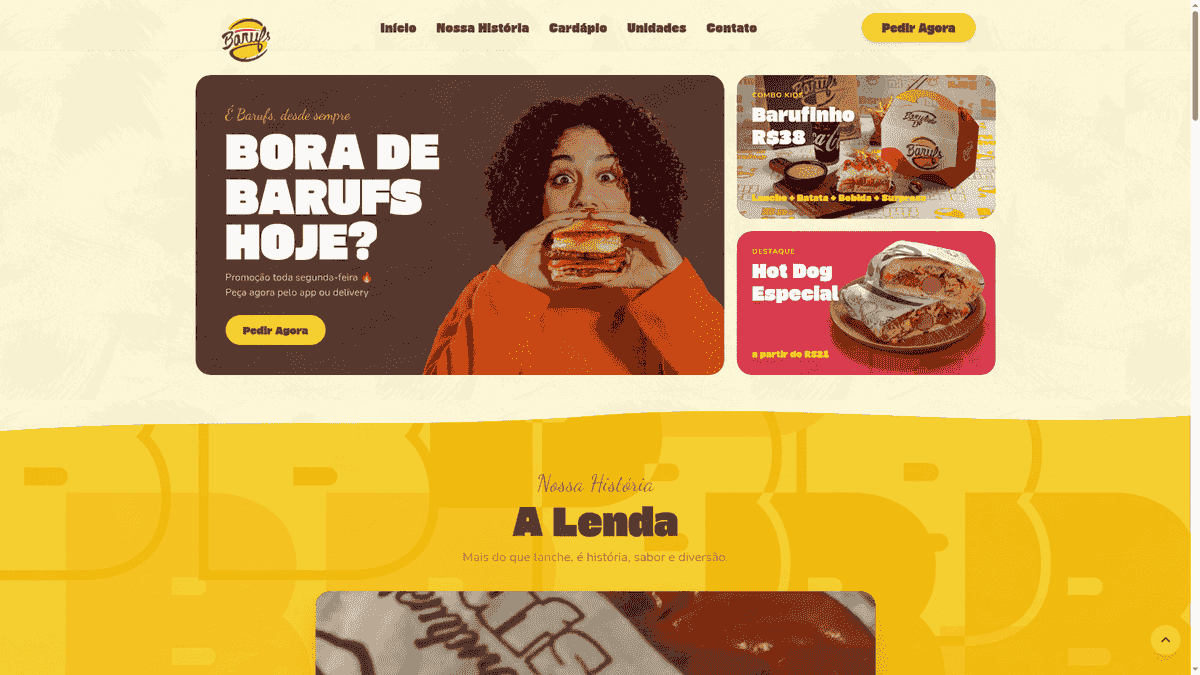 Barufs — Food & Lanchonete