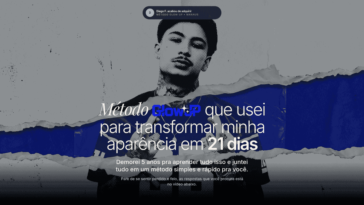 Método Glow Up — Infoproduto & Lifestyle