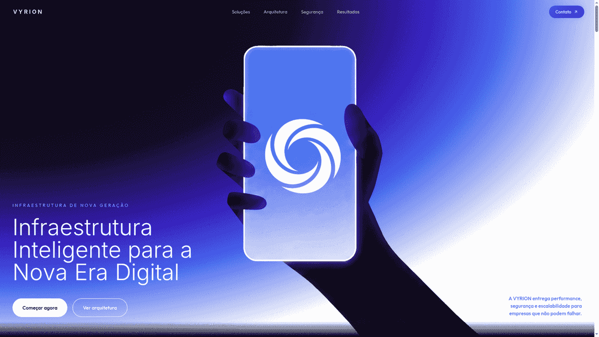 Vyrion — Infraestrutura Digital