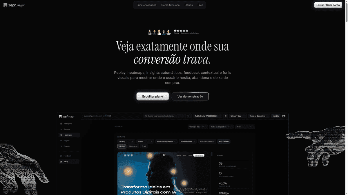 Zephmap — Analytics SaaS